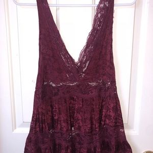 Free people lace top